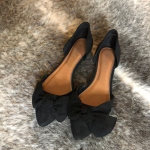 🆕 Black - Suede-like - Bamboo Flats